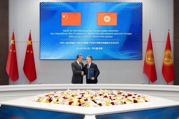 王毅同吉尔吉斯斯坦外长库鲁巴耶夫会谈1.jpg